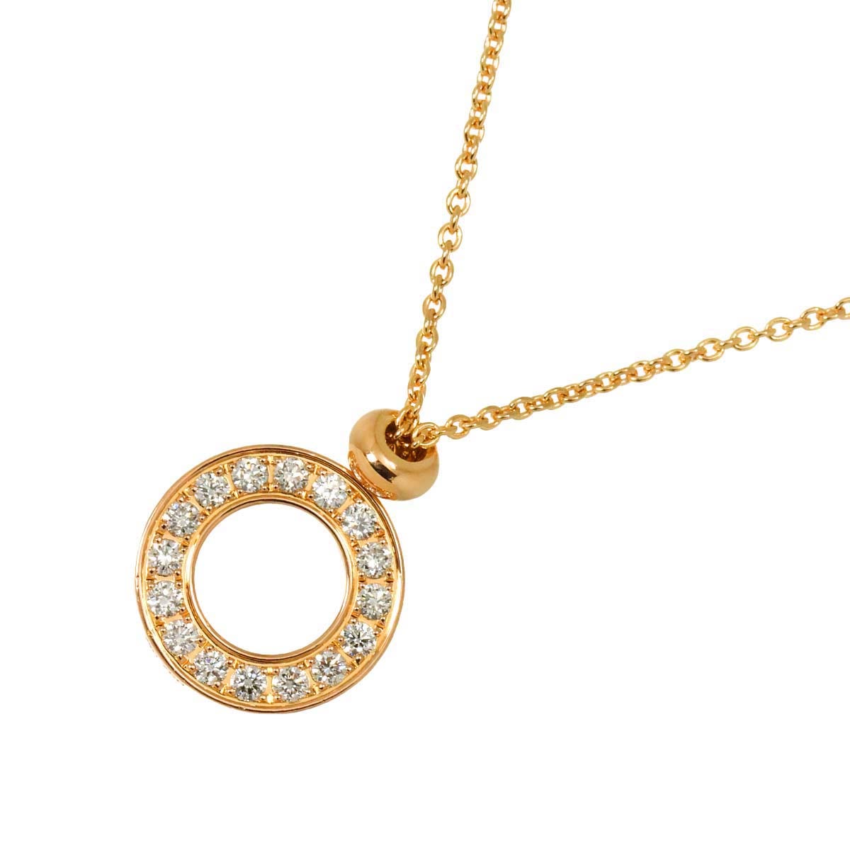 PIAGET ポセション ダイヤ ネックレス 42cm K18 PG ピンクゴールド 750 Diamond Necklace ピアジェ 90303078