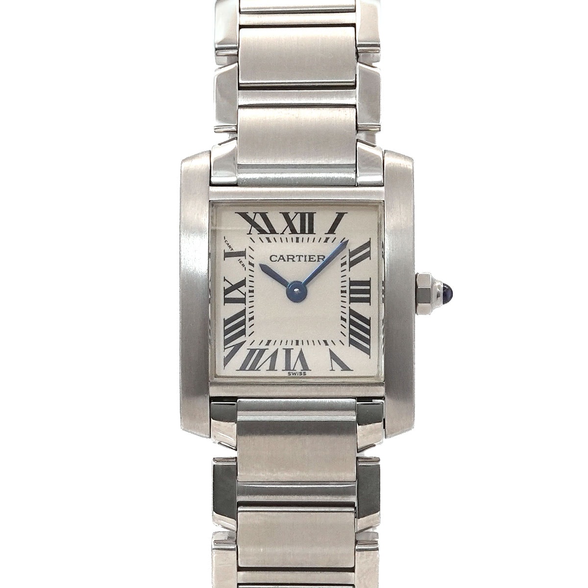 Cartier タンクフランセーズSM コンビ W51007Q4 レディース 腕時計