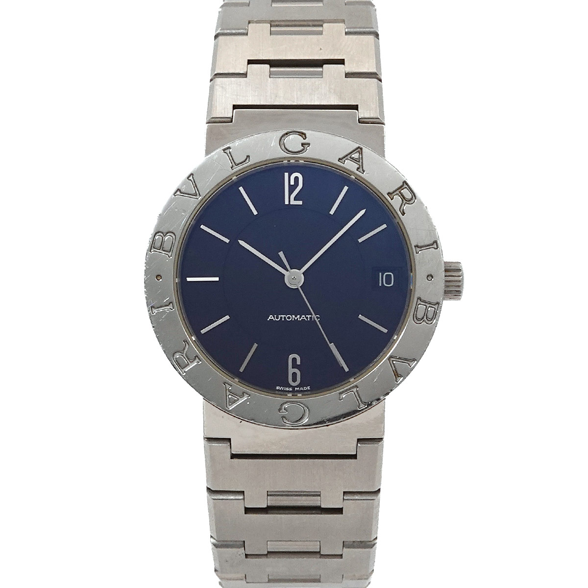 BVLGARI ブルガリブルガリ BB33SSD AUTO ボーイズ 腕時計 デイト ブラック オートマ 自動巻き ウォッチ BVLGARIBVLGARI ブルガリ 90305324