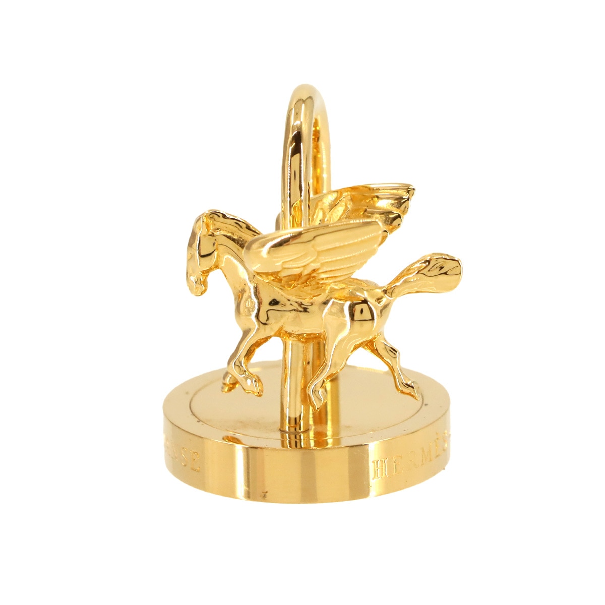 HERMES カデナ チャーム ANNEE DE LA DANSE アーネダンス 2007年 ペガサス ゴールド アクセサリー Cadena Charm エルメス 90304205