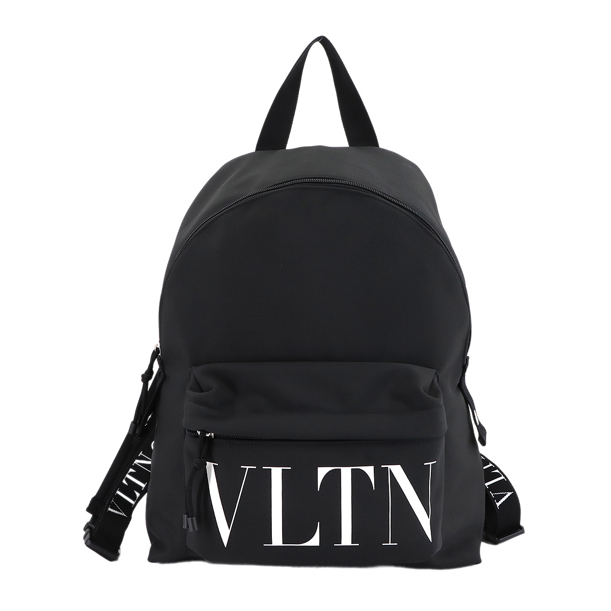 VALENTINO GARAVANI VLTN バックパック リュックサック ナイロン ブラック VLTN Backpack ヴァレンティノ ガラヴァーニ 90304543