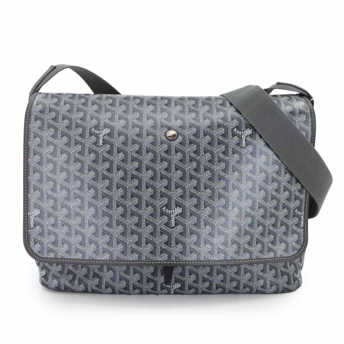 Goyard グレー レザーバッグ　新品未使用 800000139150000-2_64e9c1e6-