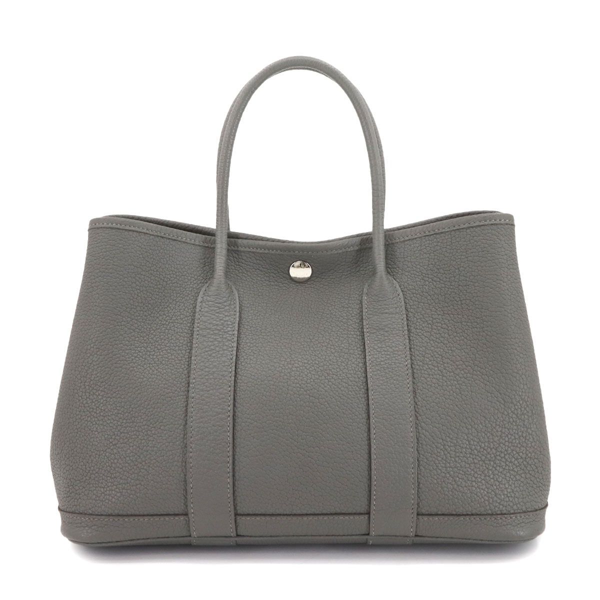 HERMES ガーデンパーティ 30 TPM トート バッグ ネゴンダ グリメイヤー U刻印 シルバー 金具 Garden Party TPM エルメス 90306341