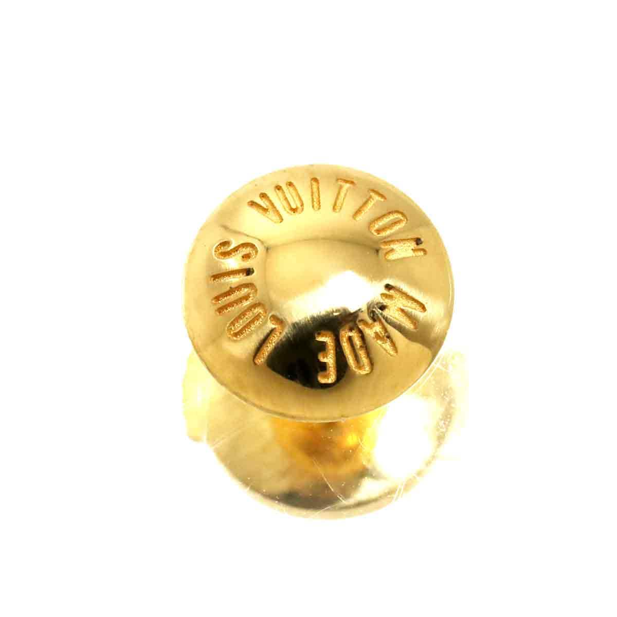 OUIS VUITTON ピュス ドレイユクルー ピアス K18 YG イエローゴールド 750 片方 片耳のみ Earrings Pierced ルイ ヴィトン 90303620