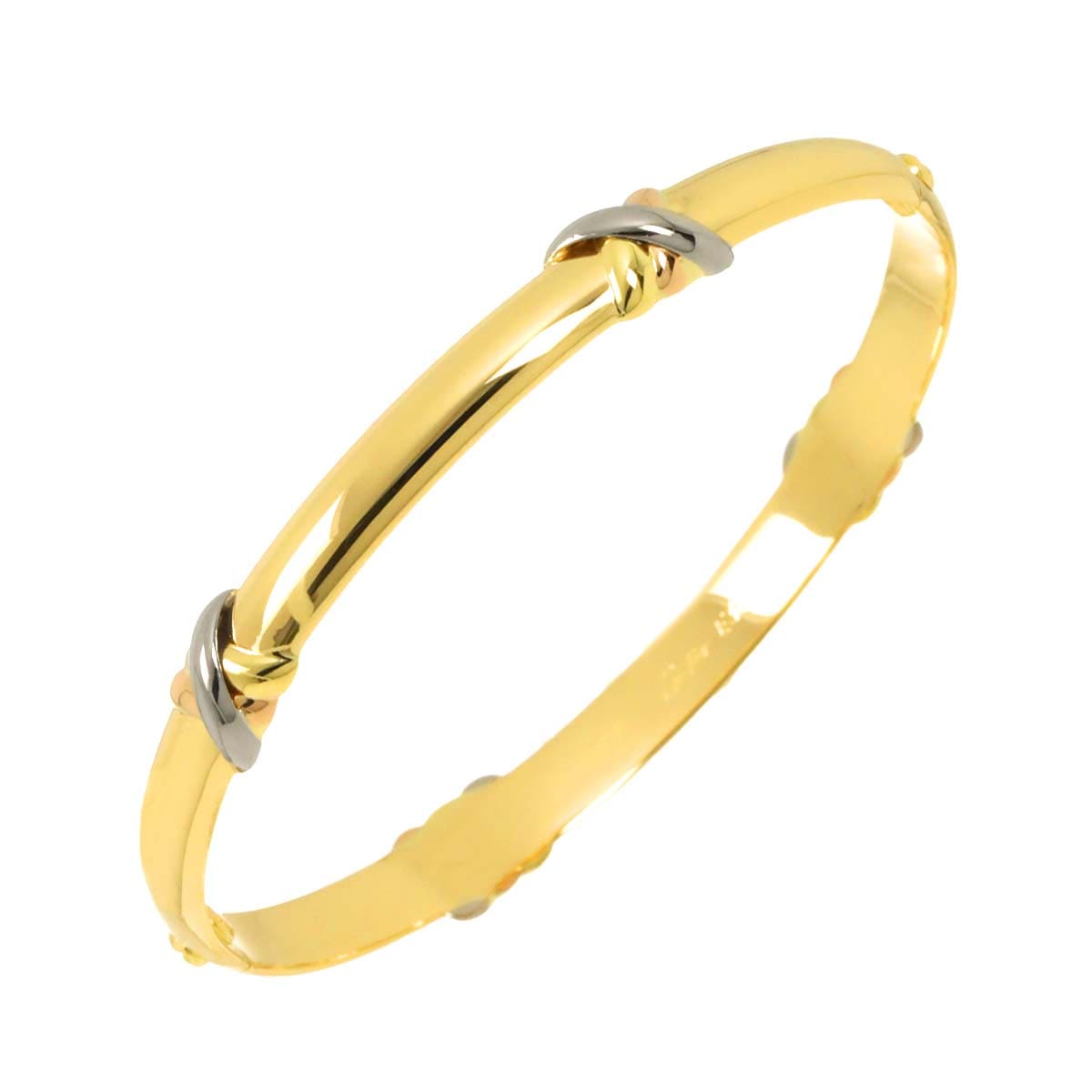 Cartier スレッド ブレスレット #17 K18 YG WG PG 750 スリーゴールド スリーカラー Bracelet カルティエ 90304020