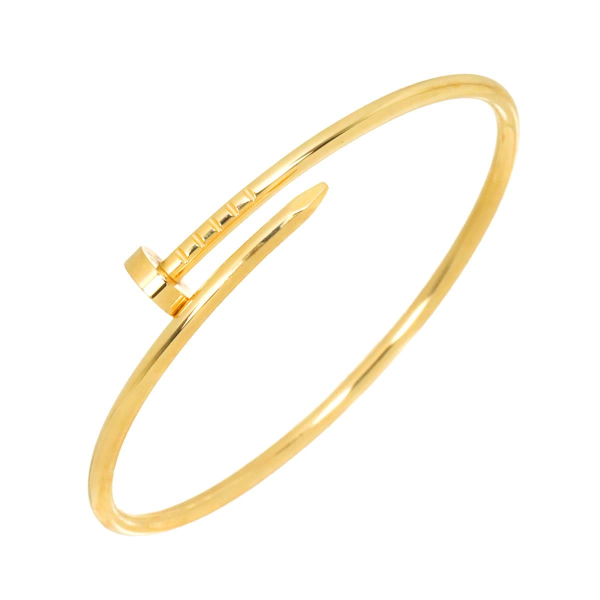 Cartier ジュストアンクル スモール SM #15 ブレスレット K18 YG イエローゴールド 750 Juste Un Clou Bracelet カルティエ 90304314