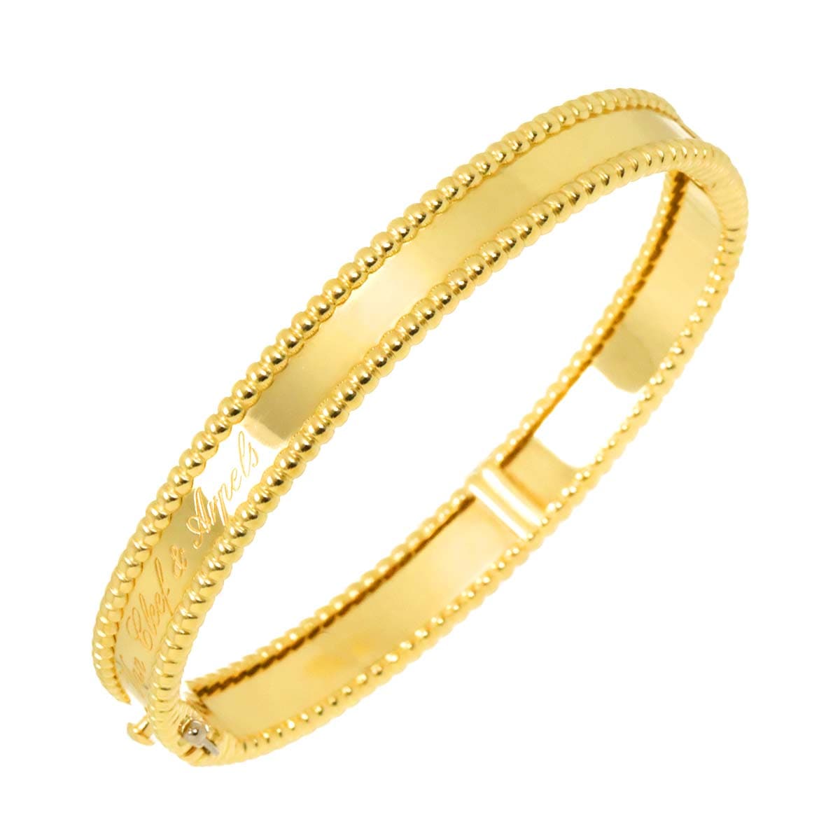 Van Cleef & Arpels ペルレ シニアチュール ブレスレット S 16cm K18 YG 750 Perlee【証明書付き】ヴァンクリーフ & アーペル 90305824