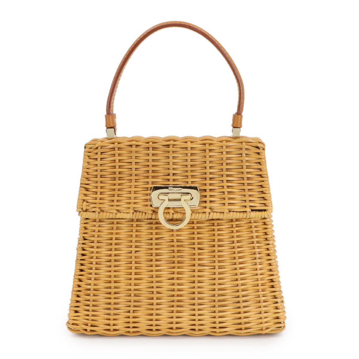 Salvatore Ferragamo ジニー ヴァラ リボン チェーン ショルダー