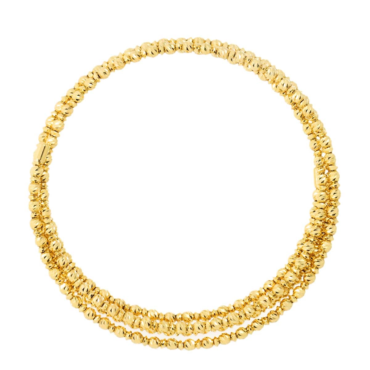 K18 YG ブレスレット 14.5cm フリーサイズ イエローゴールド 750 Bracelet 90307009