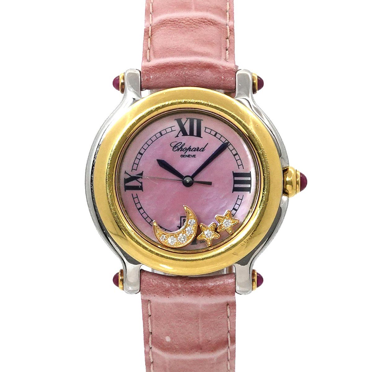 Chopard ハッピーダイヤモンド 20/4012 2重ダイヤベゼル レディース