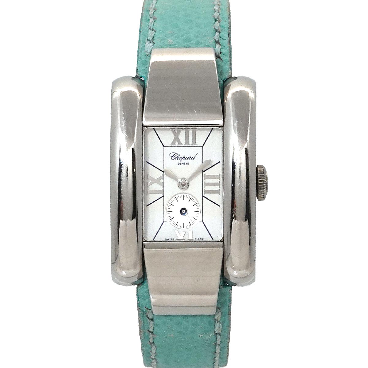 Chopard ラストラーダ 41/8357 レディース 腕時計 ホワイト クォーツ ウォッチ La Strada ショパール 90307793