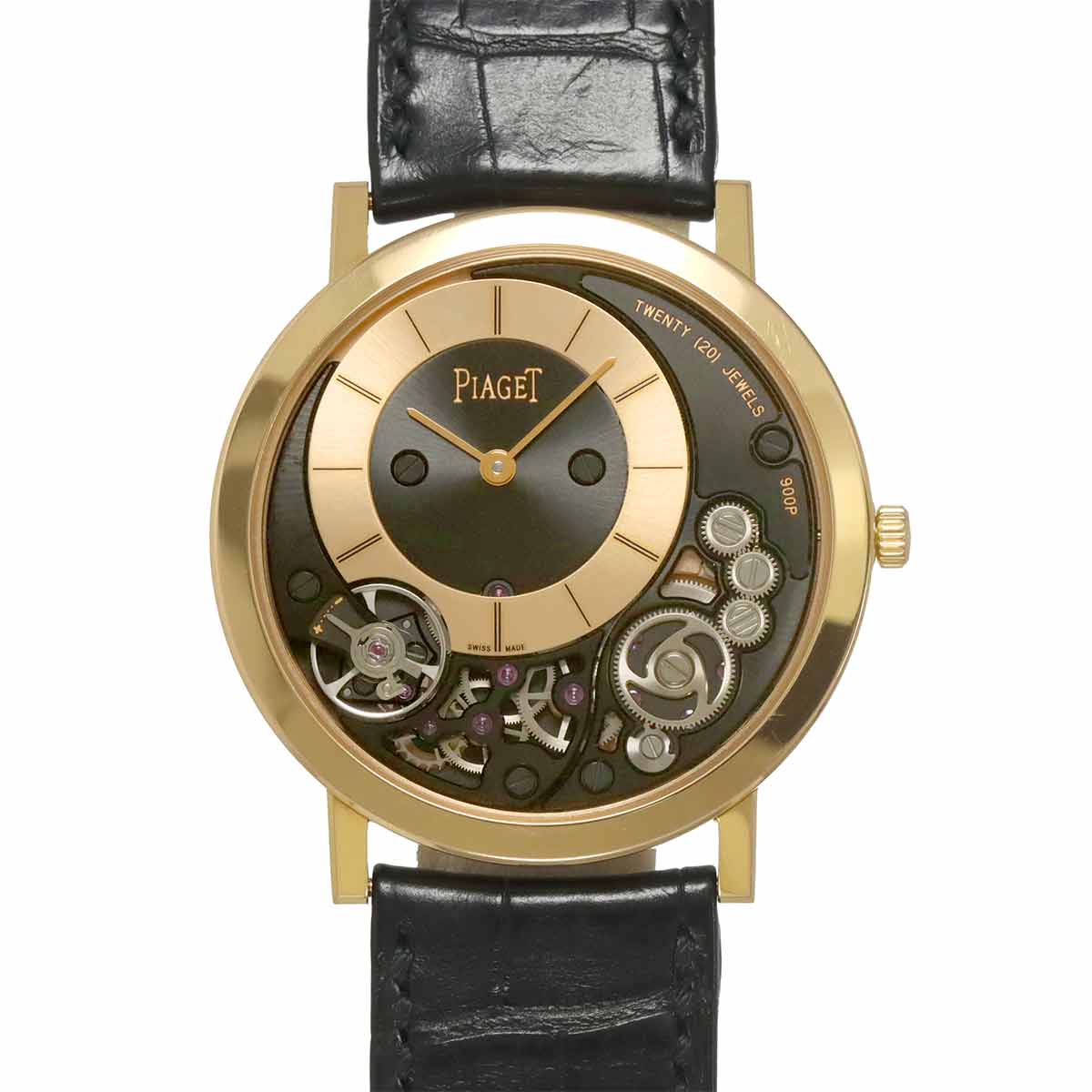 PIAGET アルティプラノ G0A41011 メンズ 腕時計 スケルトン K18PG ピンクゴールド 手巻き ウォッチ Altiplano ピアジェ 90308318