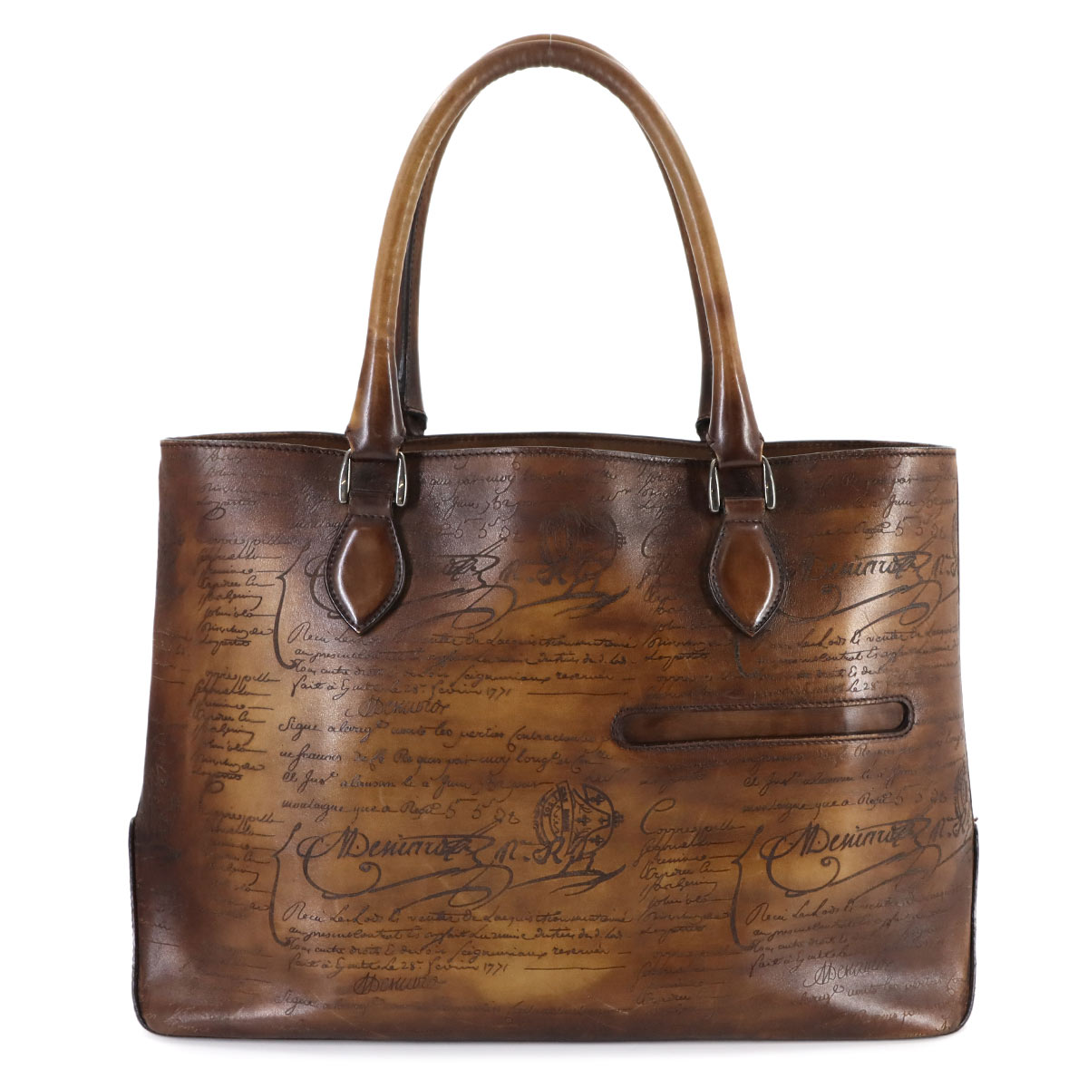 Berluti ブルス マルブフ メッセンジャー バッグ ショルダー トワル