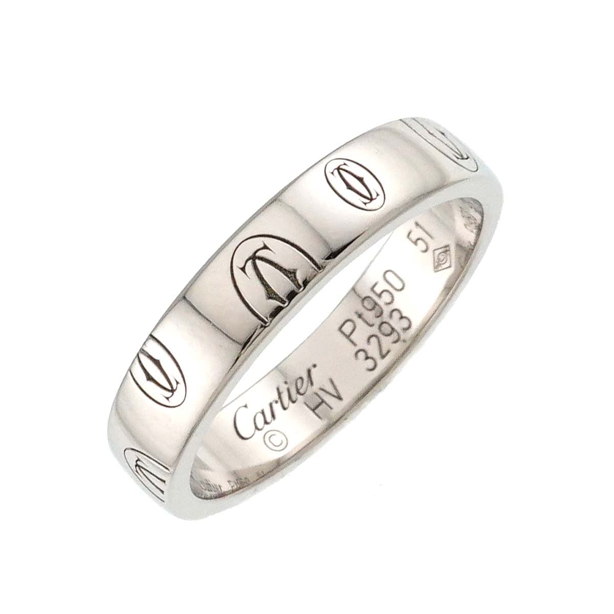 Cartier ミニラブ #47 フル ダイヤ リング K18 WG ホワイトゴールド