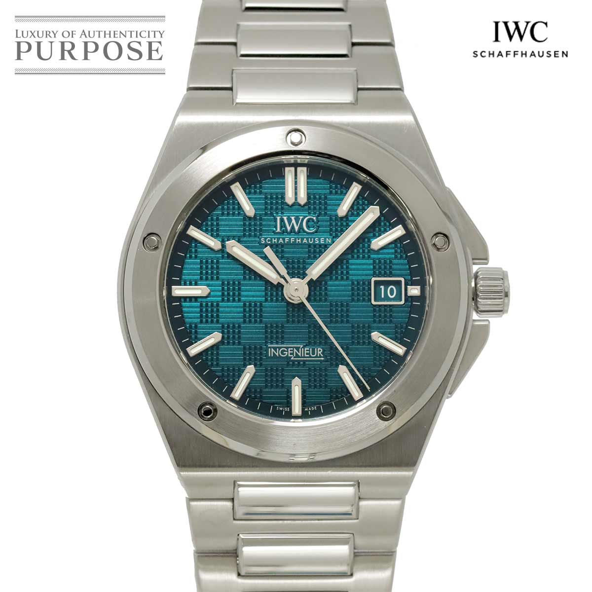 IWC インヂュニア オートマティック 40 IW328903 メンズ 腕時計 グリーン 自動巻き インターナショナル ウォッチ カンパニー Ingenieur 90303299