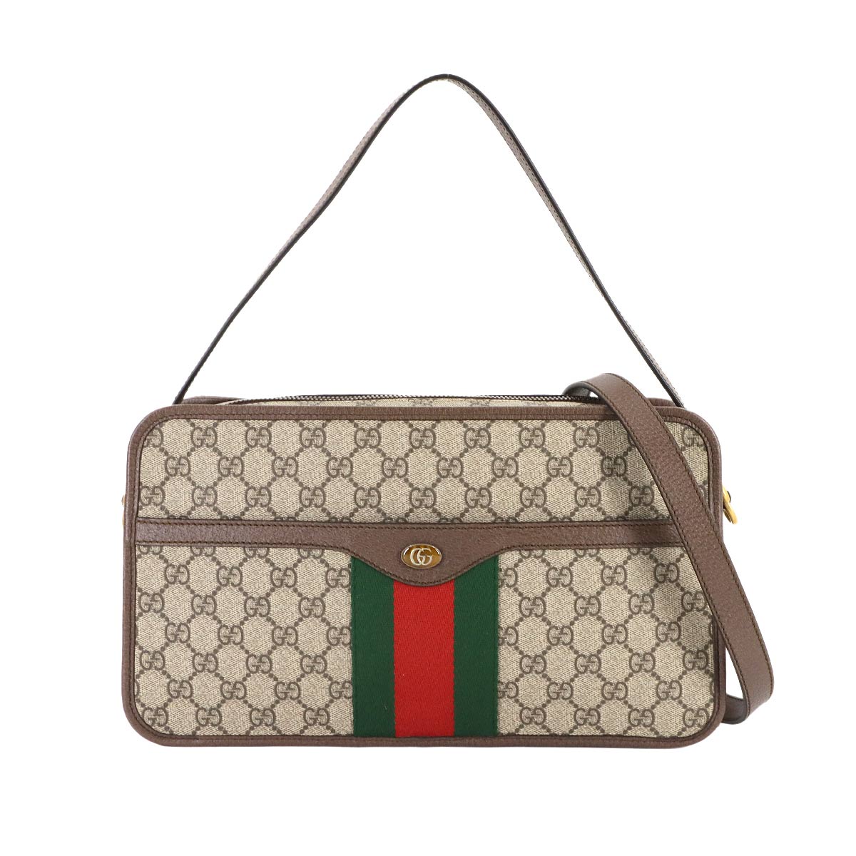 GUCCI オフィディア 2way ショルダー バッグ GGスプリームキャンバス レザー ベージュ ブラウン 598139 Ophidia Medium Shoulder Bag グッチ 90304823