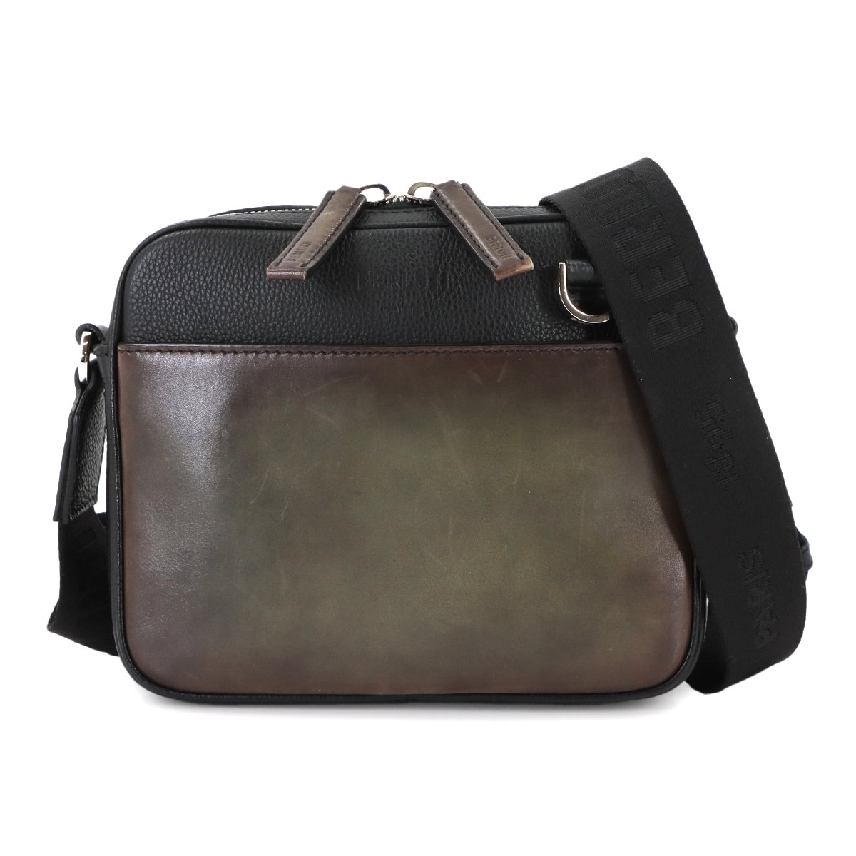 たくまベルルッティ カリグラフィ ボディバッグ シルバー金具 2026年