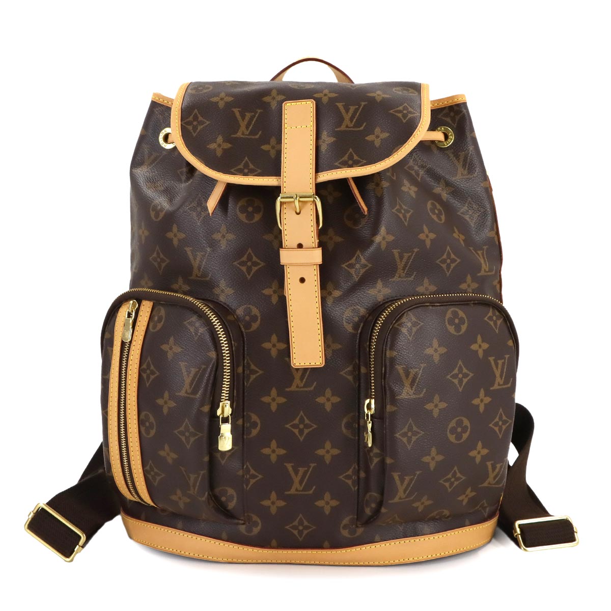 LOUIS VUITTON モノグラム サック アド ボスフォール バックパック リュックサック ブラウン M40107 Sac A Dos Bosphore ルイ ヴィトン 90306386