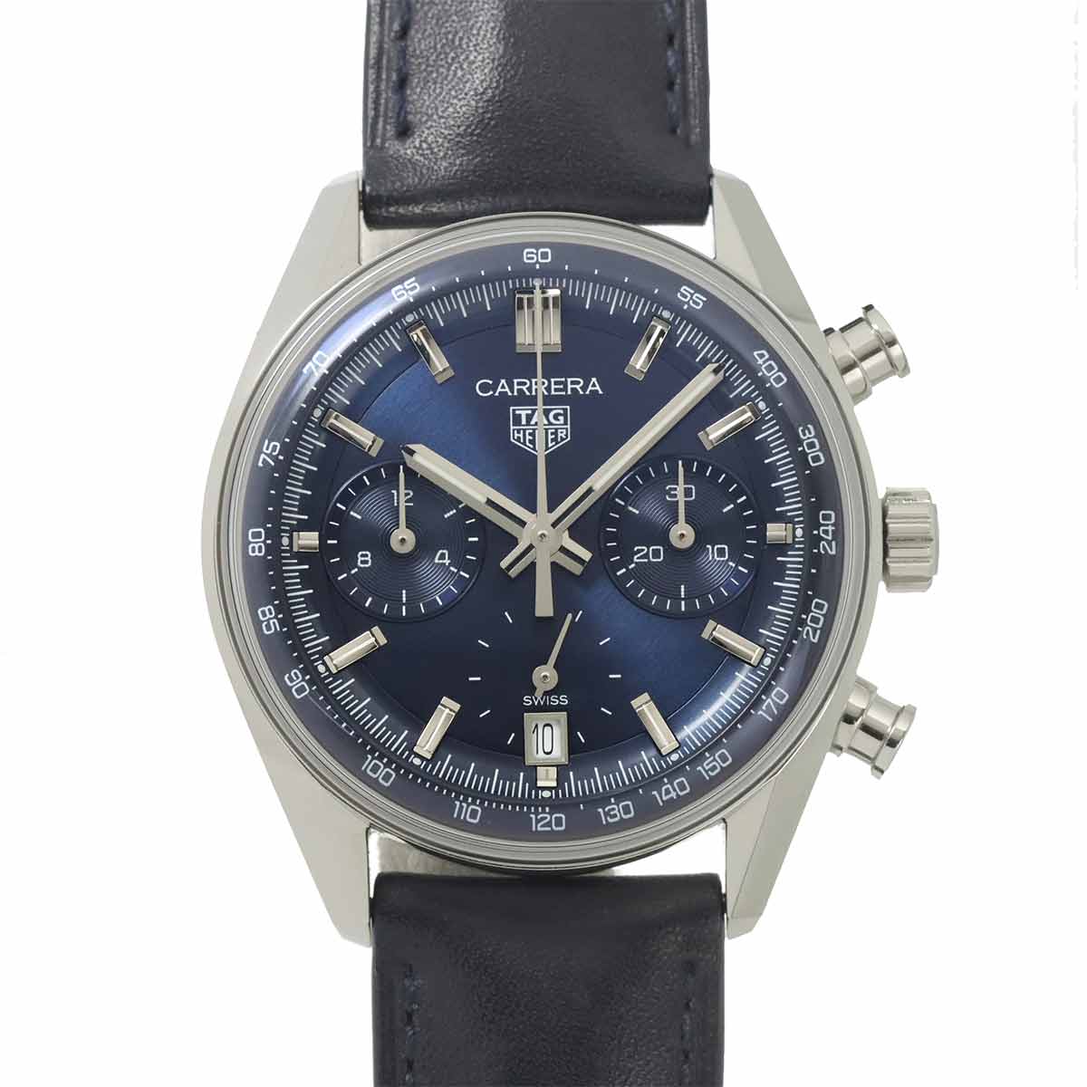 TAG Heuer カレラ キャリバーホイヤー02 CBS2212-0 クロノグラフ メンズ 腕時計 ネイビー デイト オートマ 自動巻き ウォッチ Carrera タグホイヤー 90309099