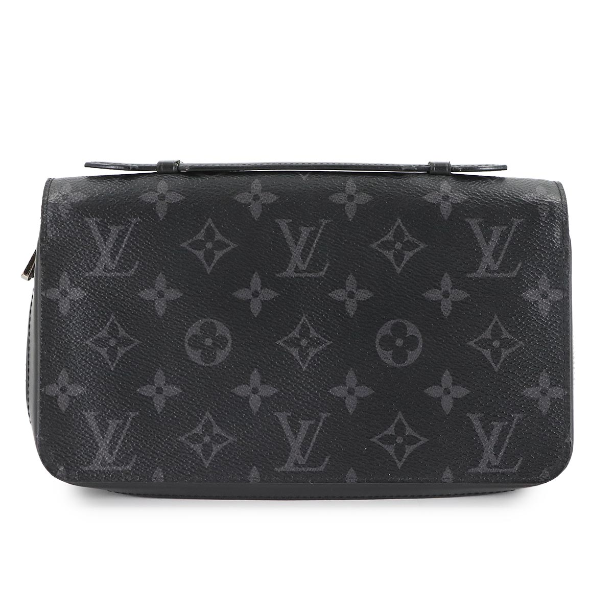 LOUIS VUITTON モノグラム エクリプス ジッピー XL ラウンドファスナー 長財布 M61698 ブラック Zippy XL Wallet ルイ ヴィトン 90308142