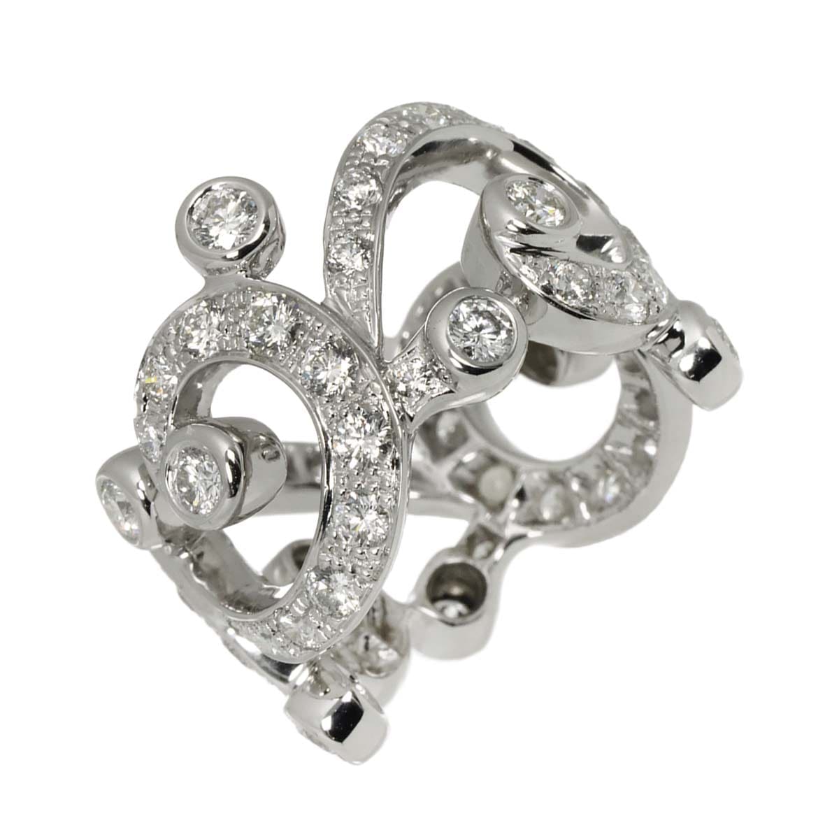 リング 12号 ダイヤ 2.60ct K18 WG ホワイトゴールド 750 指輪 Diamond Ring 90305556