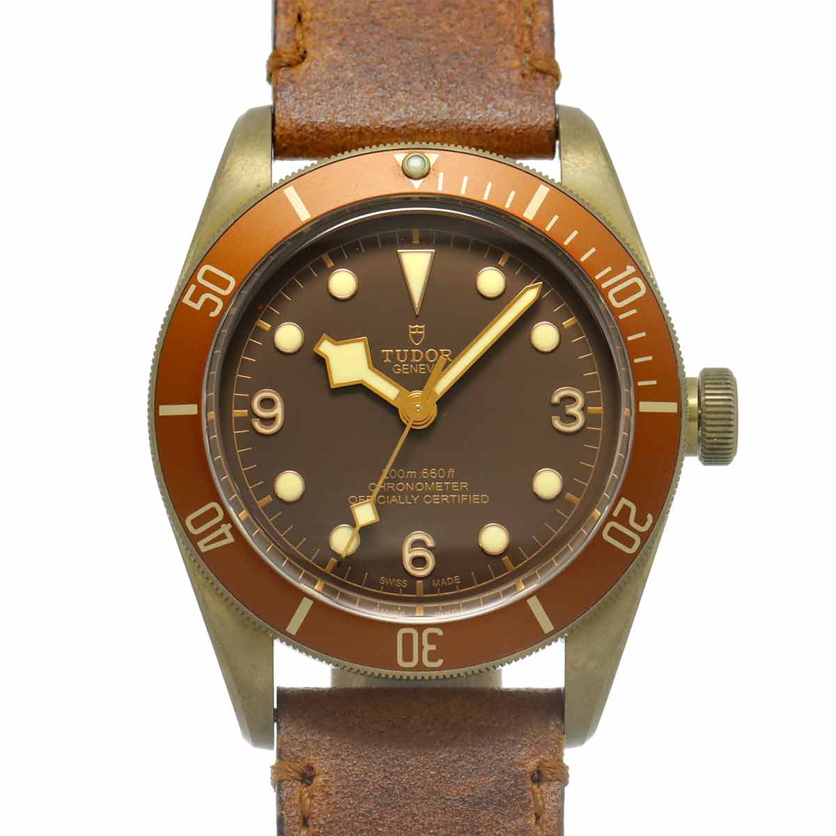 TUDOR ヘリテージ ブラックベイ ブロンズ 79250BM メンズ 腕時計 ブラウン オートマ 自動巻き ウォッチ Heritage Black Bay チューダー チュードル 90309547