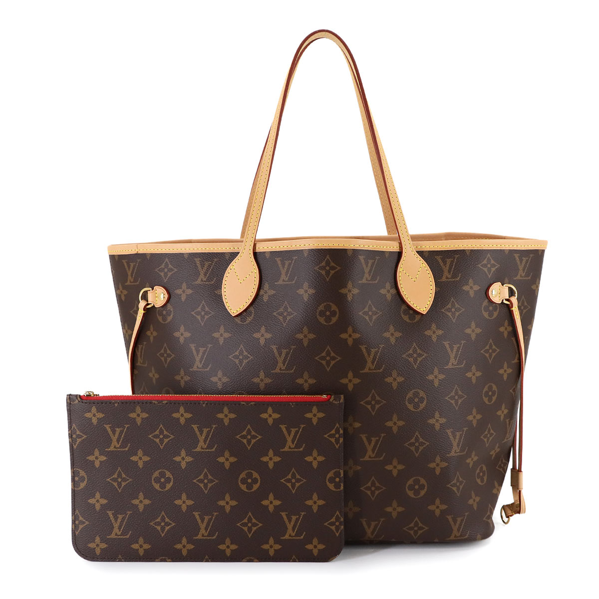 LOUIS VUITTON モノグラム ネヴァーフル MM トート バッグ ブラウン スリーズ M46987 RFID Monogram Neverfull MM ルイ ヴィトン 90307840