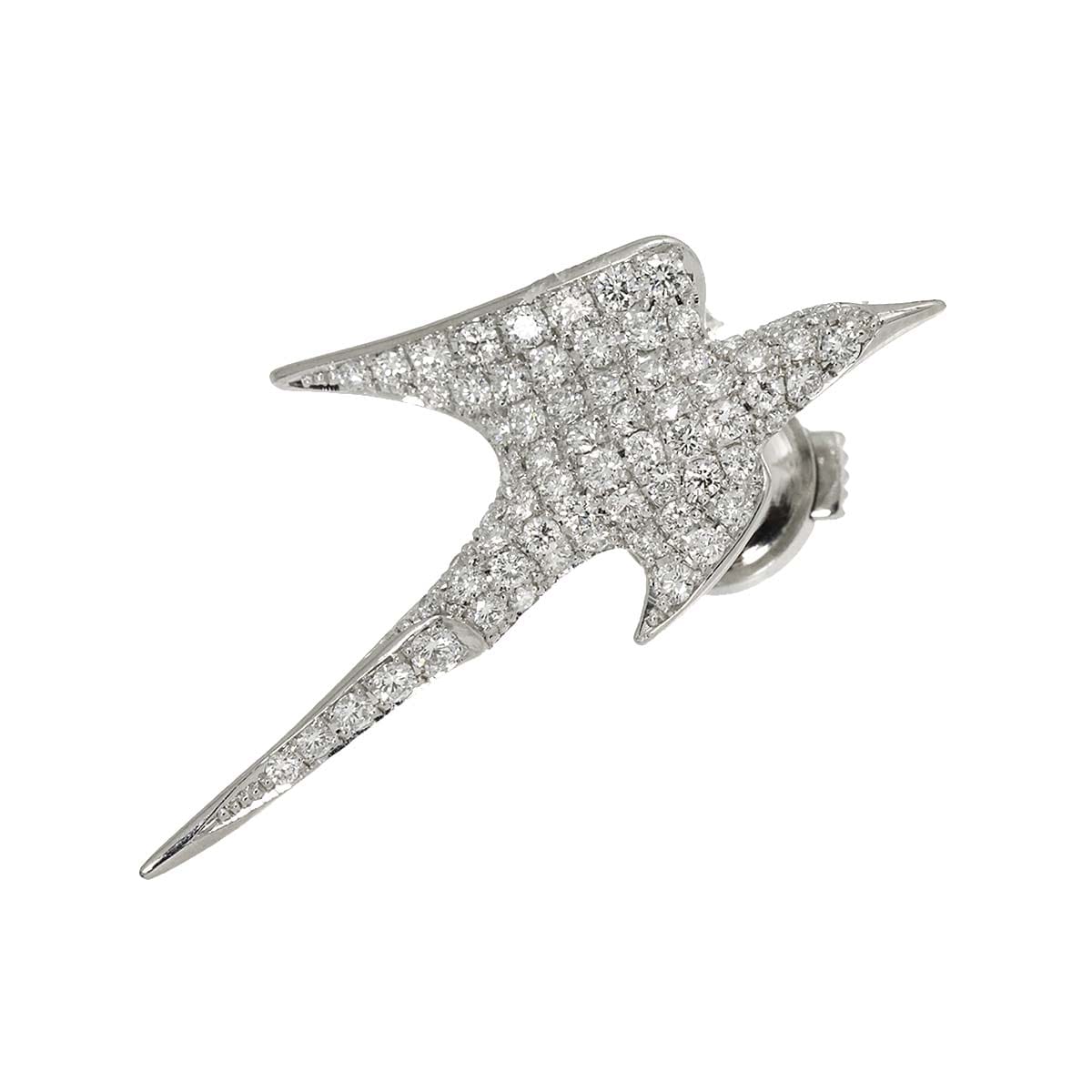 ダイヤ 1.00ct ブローチ Pt プラチナ Diamond Brooch 90304299