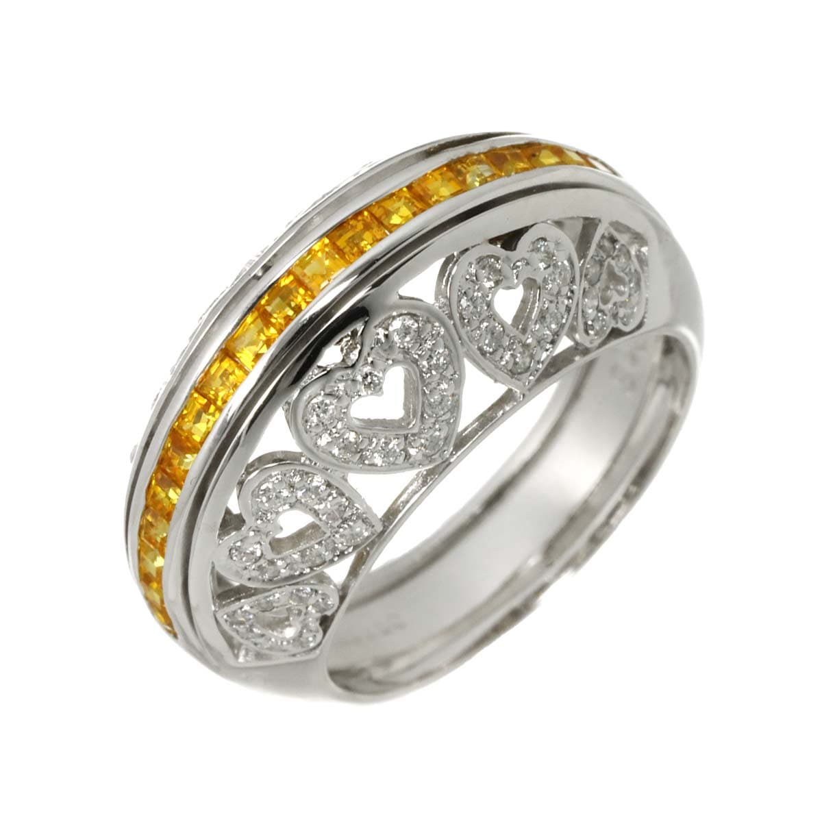 AREZZO 13号 リング サファイヤ 0.83ct ダイヤ 0.30ct K18 WG ホワイトゴールド 750 指輪 Sapphire Ring アレッツォ 90305052