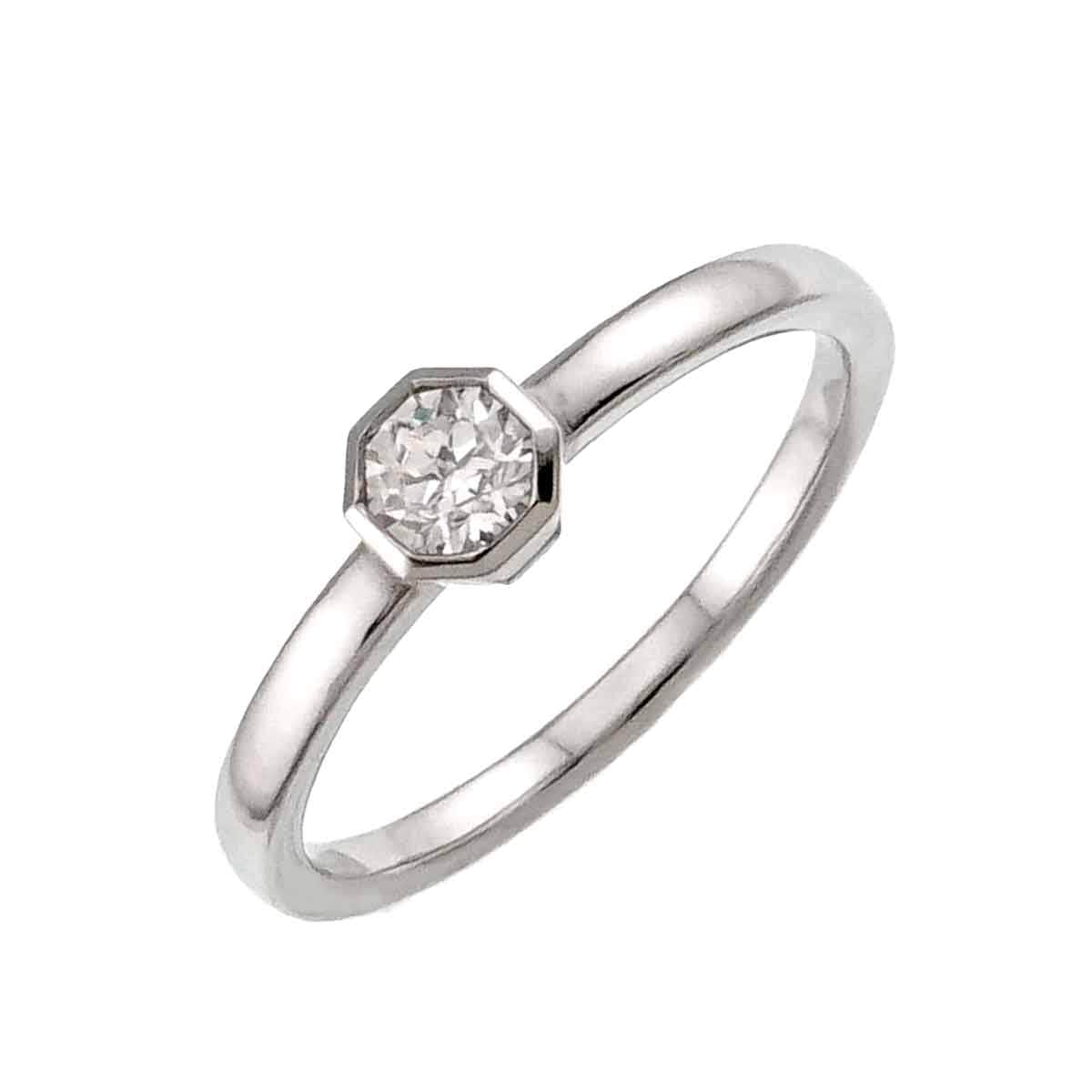 Vendome Aoyama ダイヤ 0.207ct H/SI1 11号 リング  Pt プラチナ 指輪 Diamond Ring ヴァンドーム青山 90306810