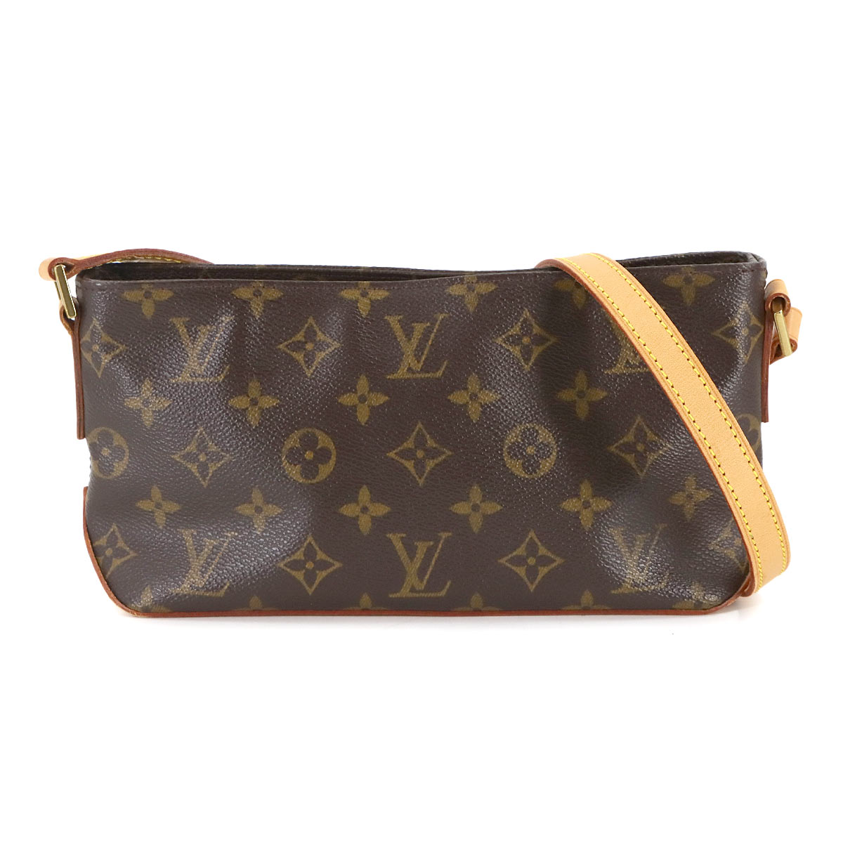 LOUIS VUITTON モノグラム トロター ショルダー バッグ ブラウン M51240 Monogram Trotter ルイ ヴィトン 90307572