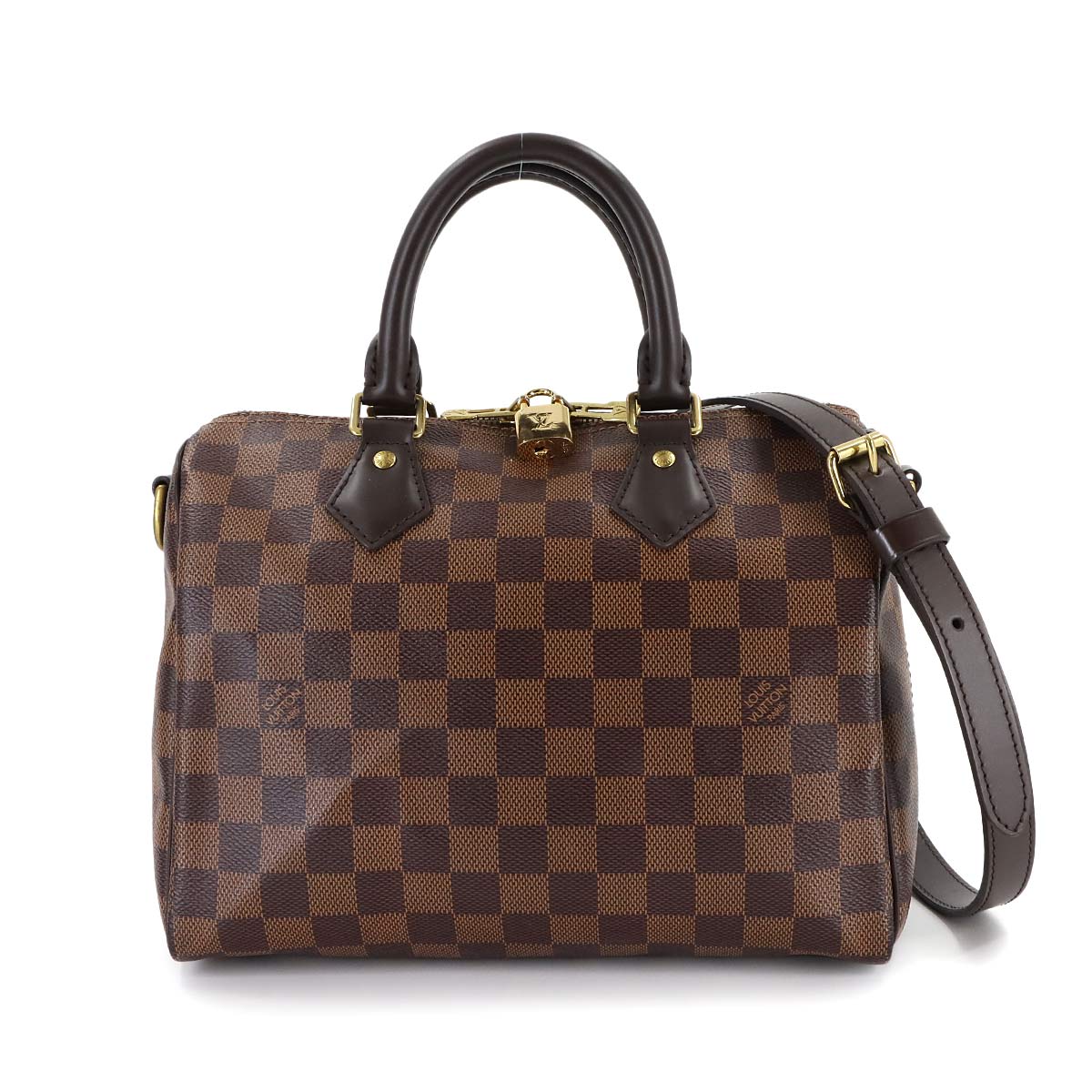 LOUIS VUITTON ダミエ スピーディ バンドリエール 25 2way ハンド ショルダー バッグ エベヌ N41368 Speedy Bandouliere 25 ルイ ヴィトン 90308487