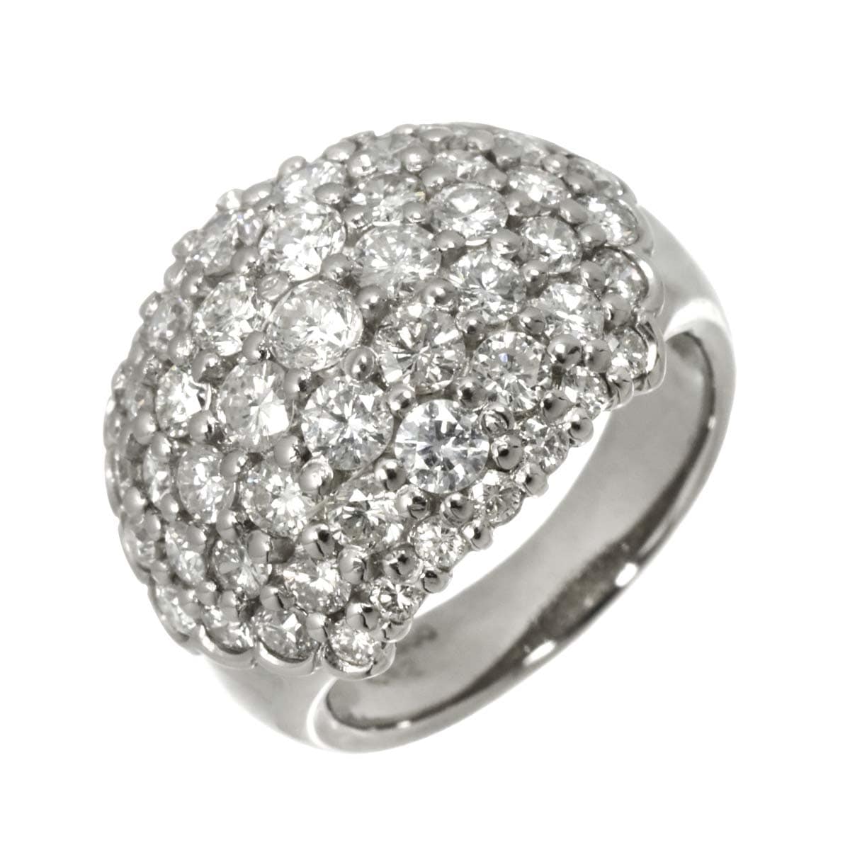 リング 10号 ダイヤ 2.82ct Pt プラチナ 指輪 Diamond Ring 90307475