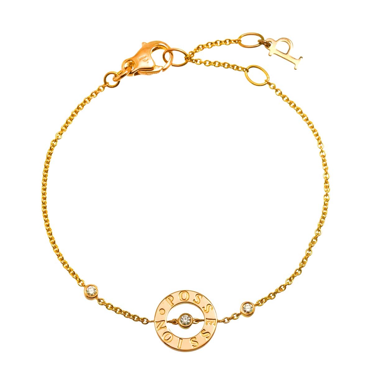 PIAGET ポセション ダイヤ ブレスレット 17cm K18 PG ピンクゴールド 750 Bracelet【証明書付き】 ピアジェ 90307970