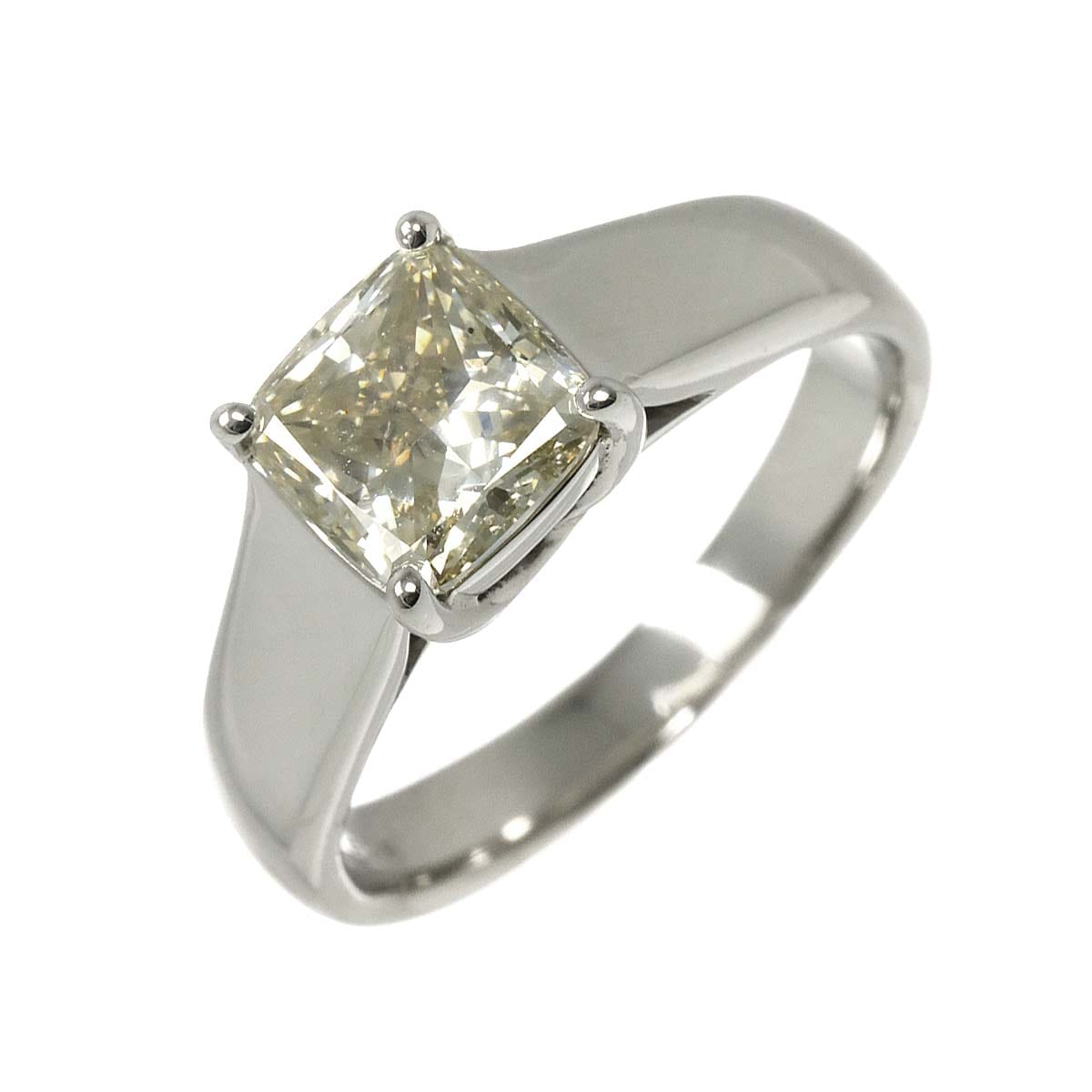 リング 12号 ダイヤ 1.526ct Pt プラチナ 指輪 Diamond Ring 90308226
