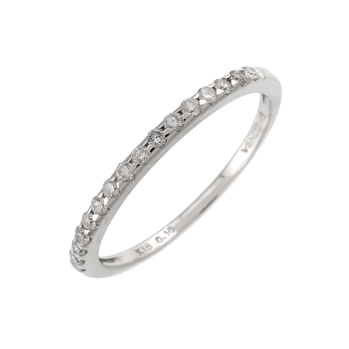 VENDOME 11.5号 リング ダイヤ 0.15ct K18 WG ホワイトゴールド 750 指輪 Diamond Ring ヴァンドーム 90309472