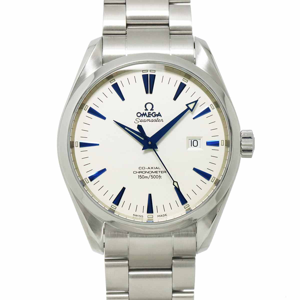 OMEGA シーマスター アクアテラ 2502 33 メンズ 腕時計 デイト シルバー オートマ 自動巻き ウォッチ Seamaster オメガ 90305316