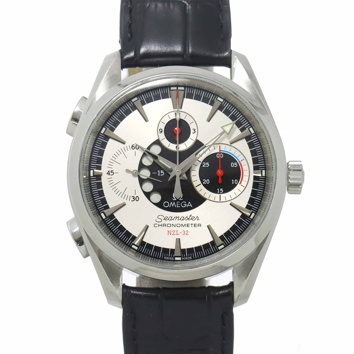 OMEGA シーマスター アクアテラ クロノグラフ NZL-32 2813 30 81 メンズ 腕時計 シルバー オートマ 自動巻き ウォッチ Seamaster オメガ 90310984