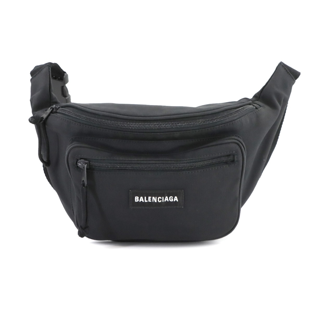 BALENCIAGA エクスプローラー ベルトバック ボディ ウエスト バッグ ナイロン ブラック 482389 Body Bag バレンシアガ 90308282