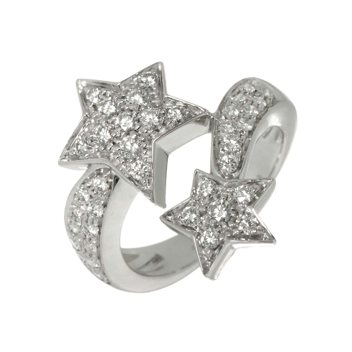 CHANEL コメット #49 リング ダイヤ K18 WG ホワイトゴールド 750 指輪 Comet Ring シャネル 90308172