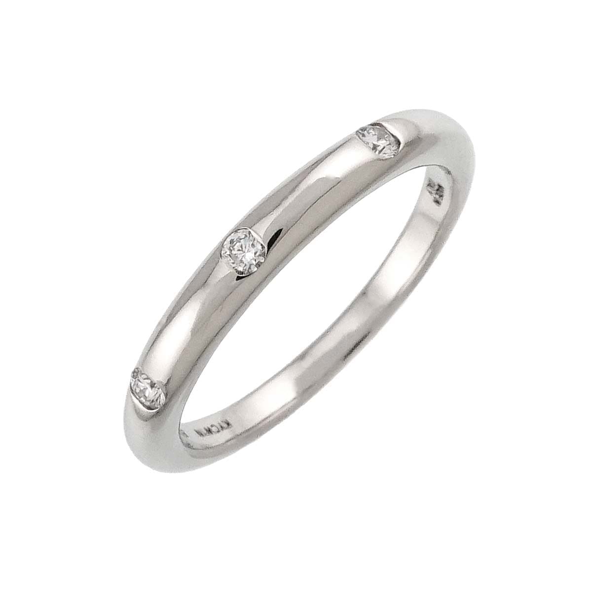 BVLGARI フェディ 7号 リング ダイヤ 3P Pt プラチナ 指輪 Fedi Ring ブルガリ 90310856