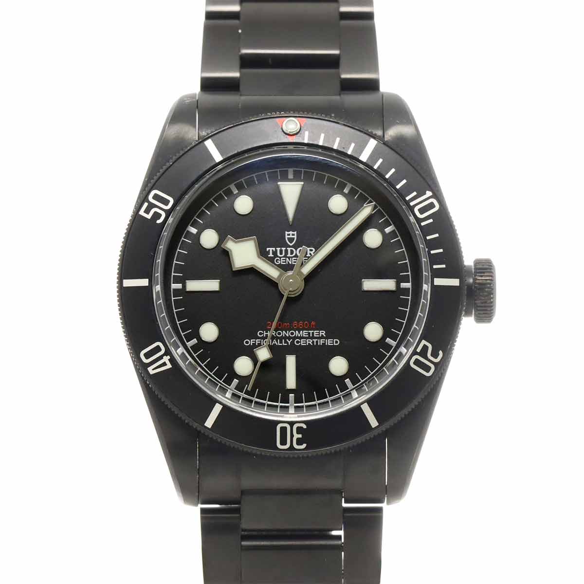 TUDOR ヘリテージ ブラックベイ 79230DK メンズ 腕時計 ブラック オートマ 自動巻き ウォッチ チューダー チュードル 90312640