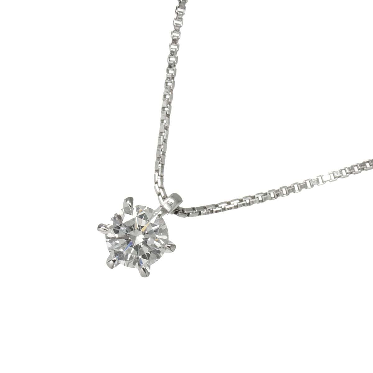 SEIKO ダイヤ 0.33ct ネックレス 40cm Pt プラチナ Diamond Necklace セイコー 90310454