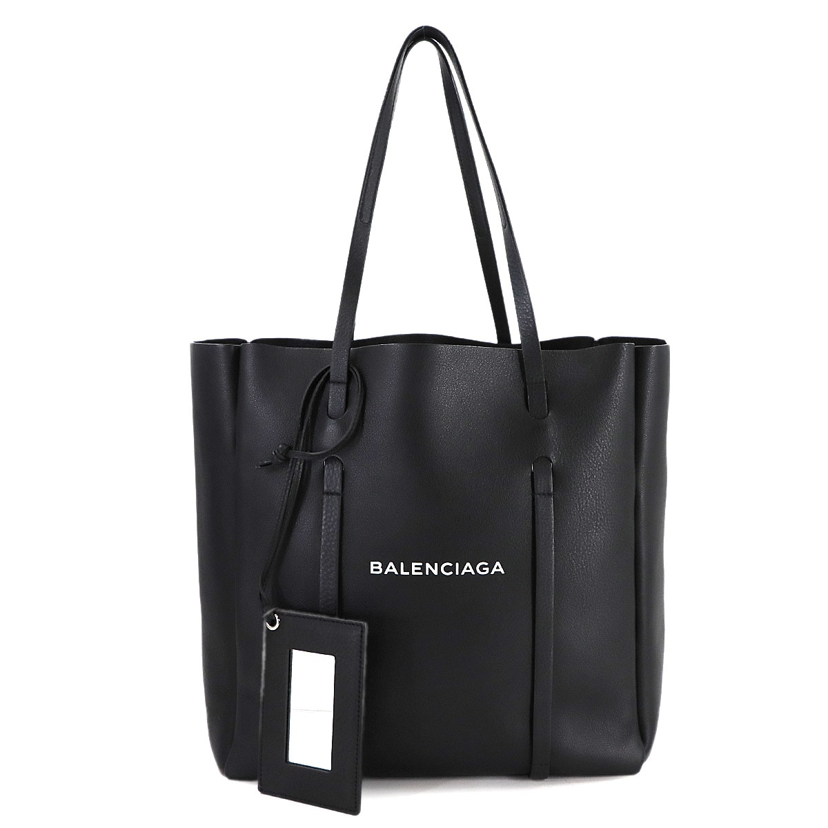 BALENCIAGA エブリデイ トート S バッグ レザー ブラック 475199 Everyday Tote Bag バレンシアガ 90308598