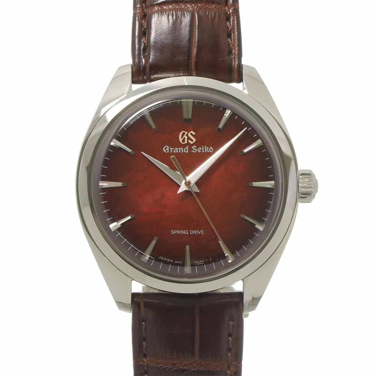 GRAND SEIKO スプリングドライブ エレガンスコレクション SBGY035 9R31 0AS0 メンズ 腕時計 レッド 手巻き ウォッチ Spring Drive グランドセイコー 90313037