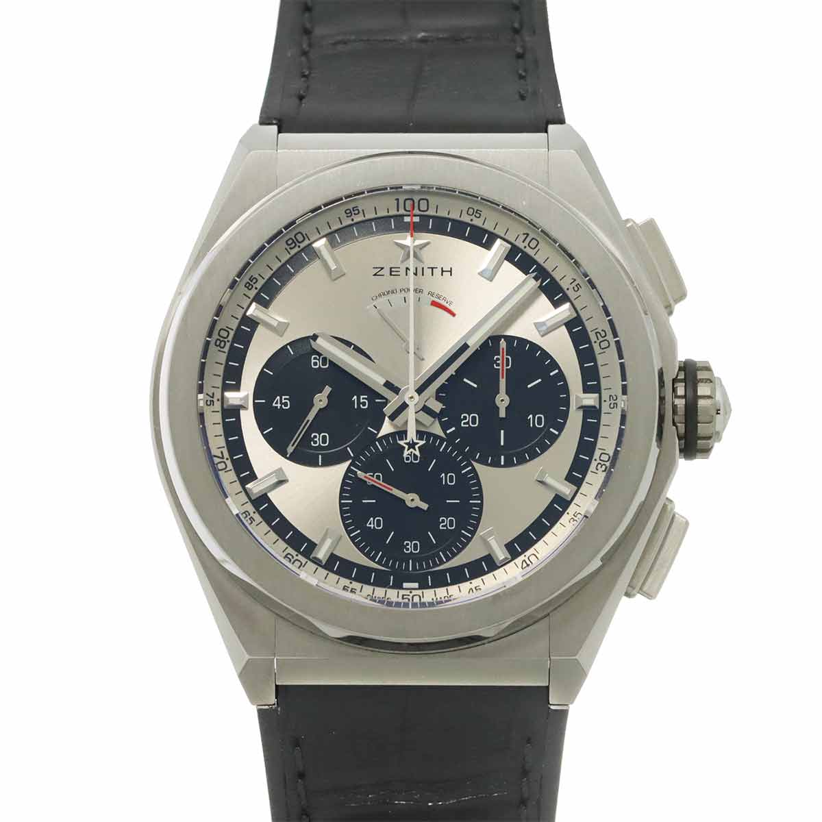 ZENITH デファイ エルプリメロ21 95 9001 9004 クロノグラフ メンズ 腕時計 シルバー 自動巻き El Primero ゼニス 90313040