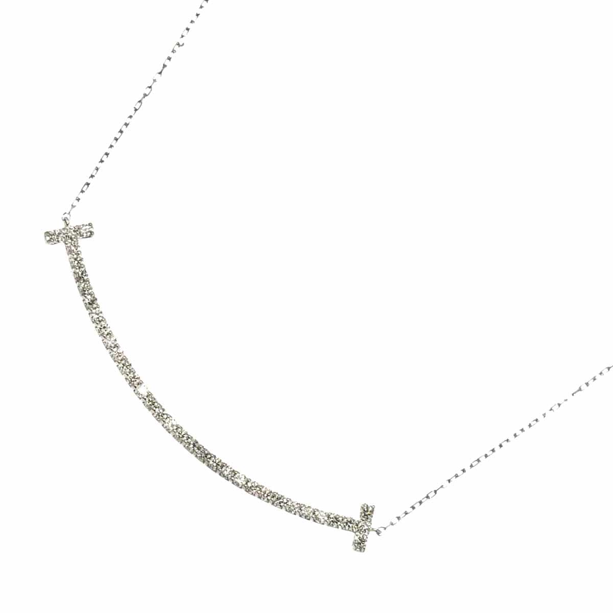 ダイヤ 0.50ct ネックレス 50cm K18 WG ホワイトゴールド 750 Diamond Necklace 90308772