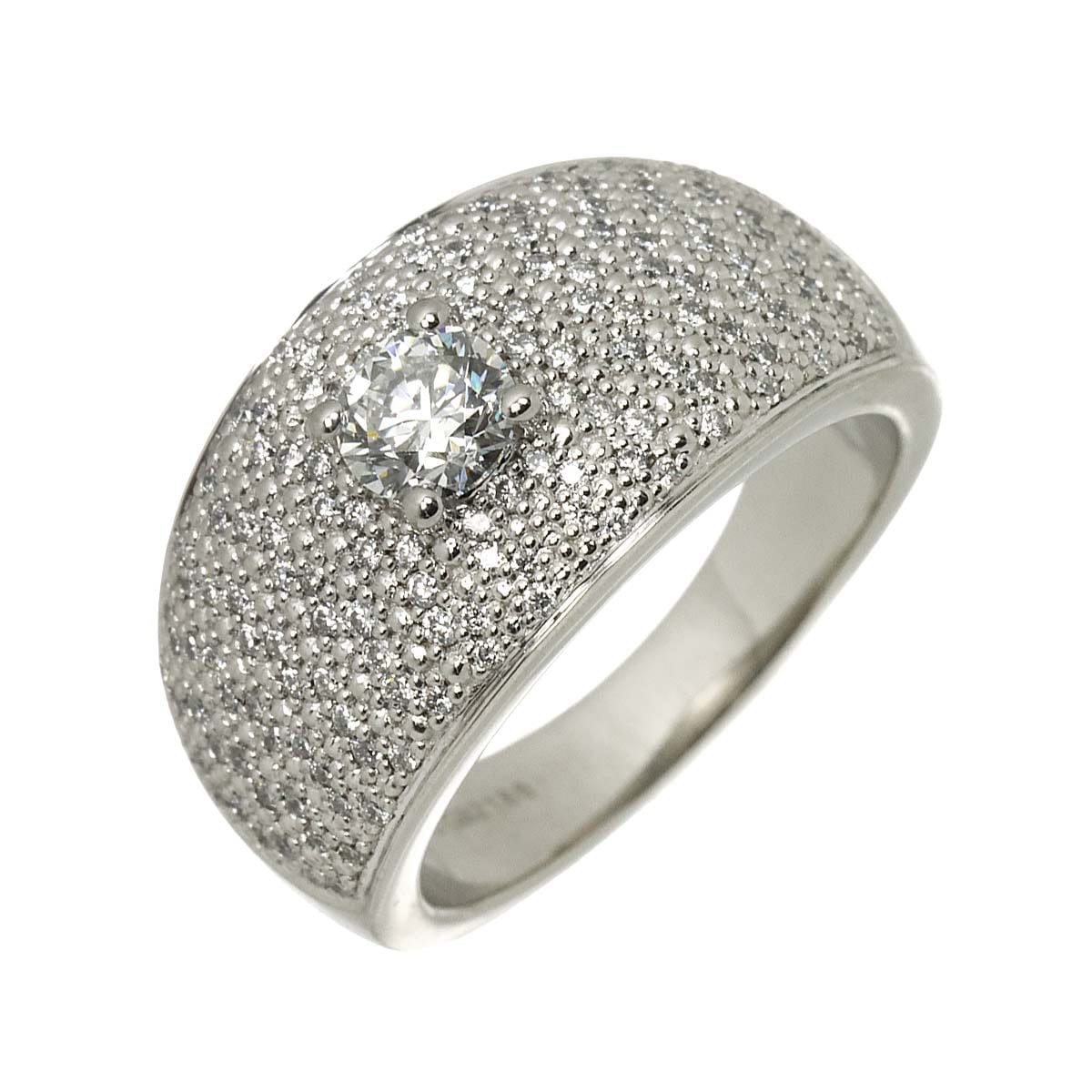 MAUBOUSSIN リング ダイヤ Pt プラチナ 指輪 Ring モーブッサン 90310848