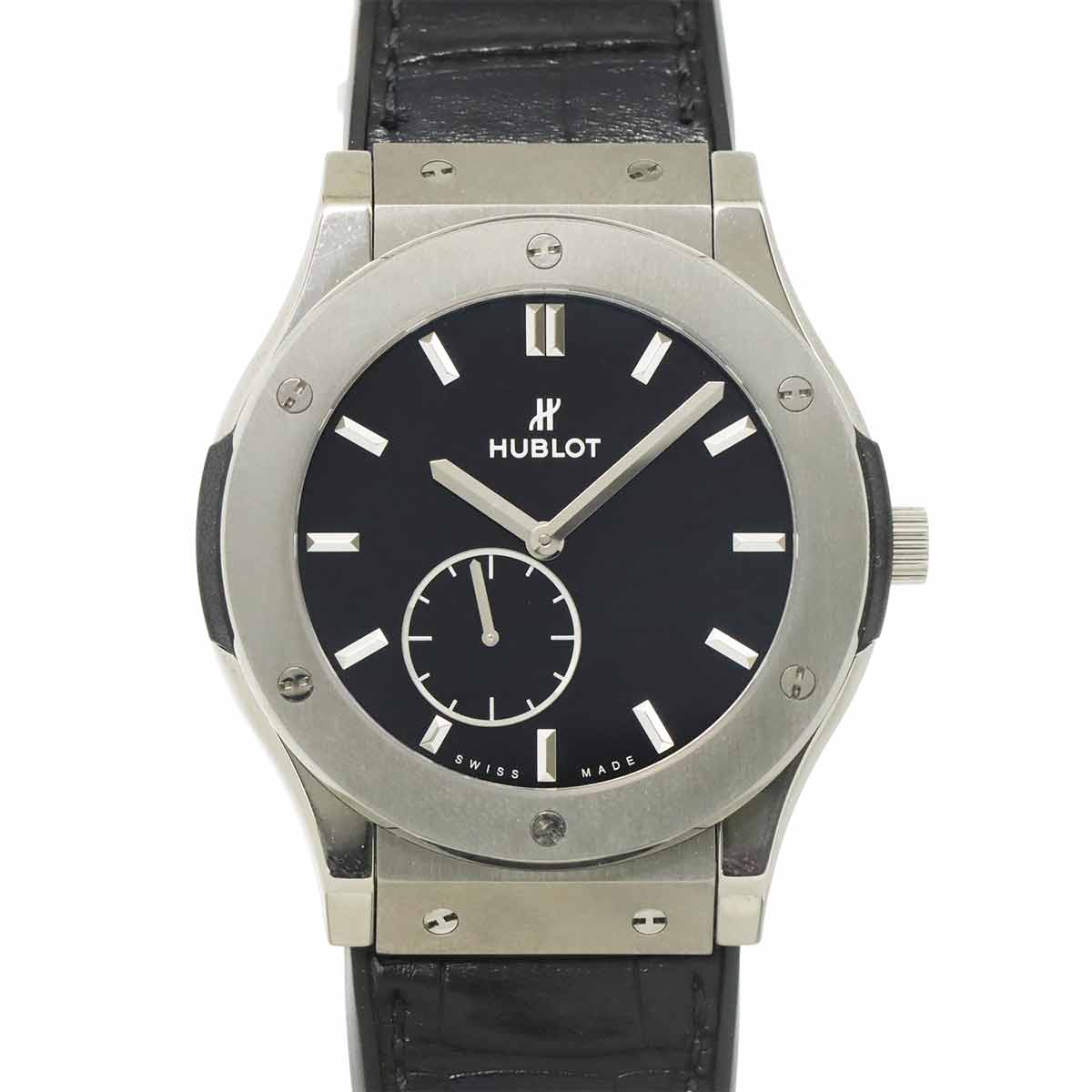 HUBLOT クラシックフュージョン ウルトラスリム 515.NX.1270.LR メンズ 腕時計 ブラック 手巻き Classic fusion ウブロ 90313564