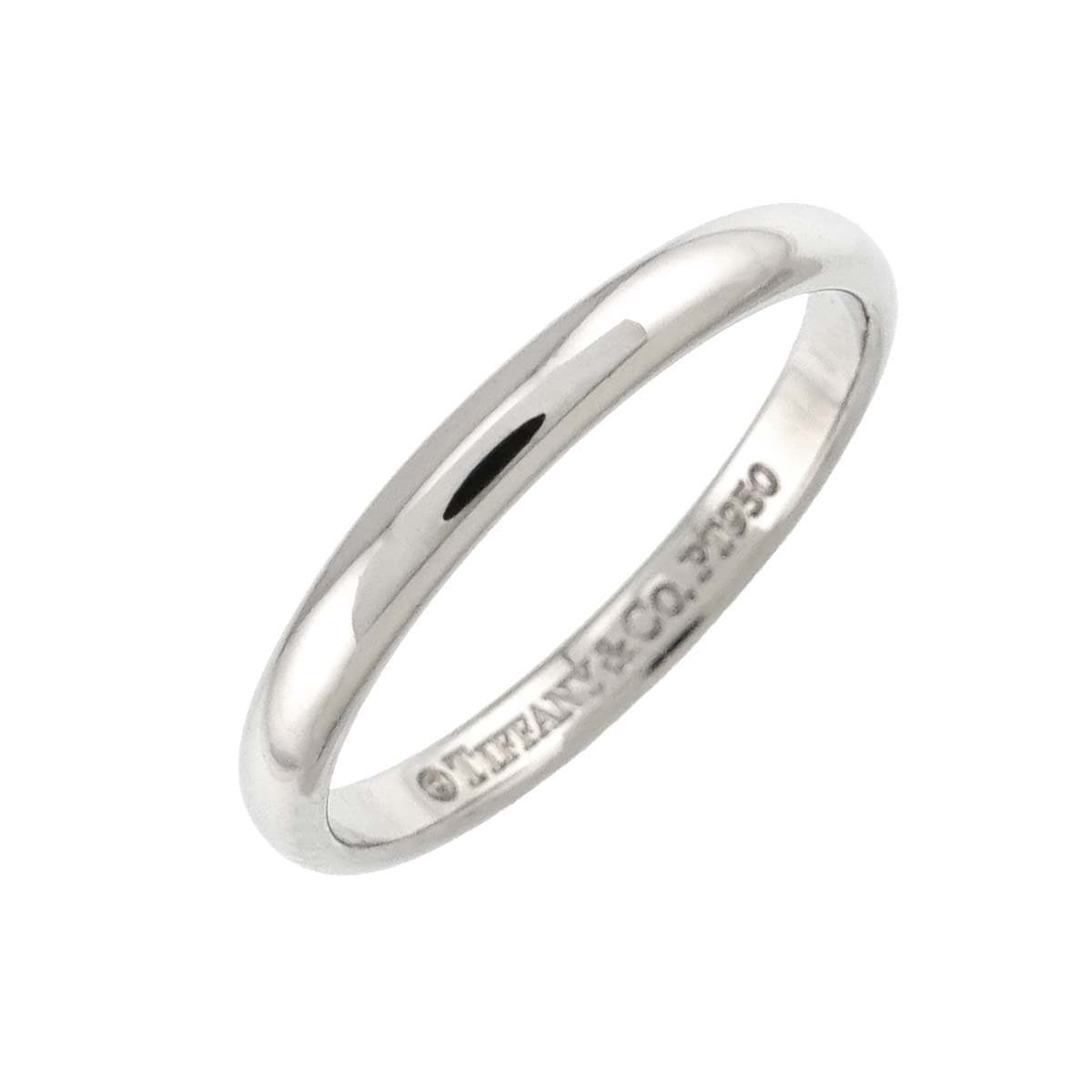 TIFFANY&Co. フォーエバー 4.5号 リング 幅2mm Pt プラチナ 指輪 Forever Ring ティファニー 90310728
